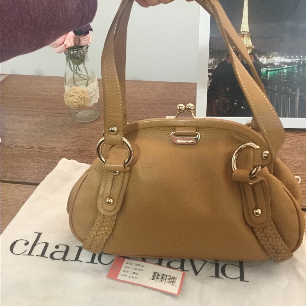 Vintage Leather Charles David Bag